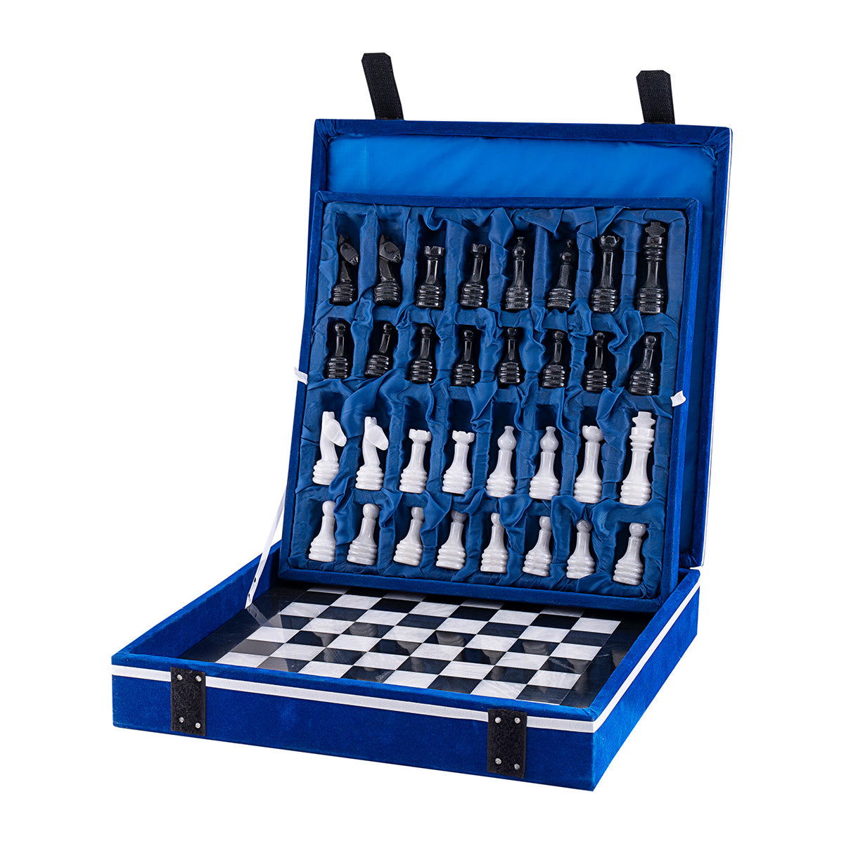 Gravel & White Chess (12x12)