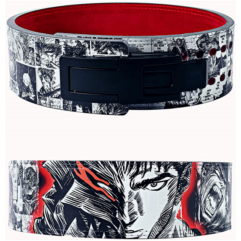 Anime Adjustable Lever Weightlifting Belt