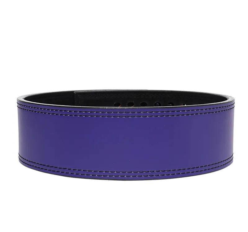Adjustable Lever Weightlifting Belt - Purple