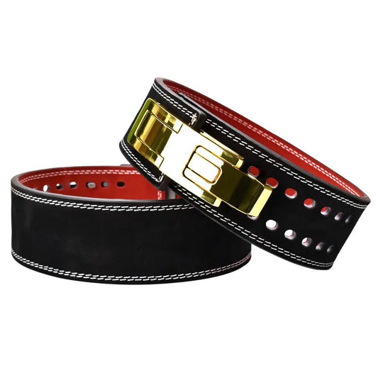 Suede Leather Weightlifting Belt
